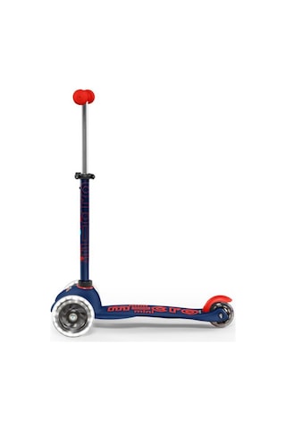 Micro Mini Deluxe Navy Blue Işıklı (LED) Scooter MMD118