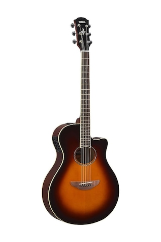 Yamaha Apx600 Thin-Line Cutaway Elektro Akustik Gitar Old Violin