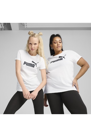 Puma 68237002 Ess No. 1 Logo Kadın Tişört Beyaz