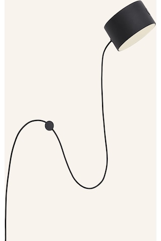 Muuto Post Duvar Lambası 9,5 Cm Dimmable Led Manyetik Başlık Tasarımı Earnest Studio Lambader Siyah Diğer