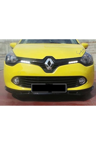 Renault Clio 4 Ön Tampon Lip'ii Parlak Siyah