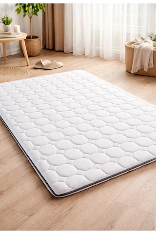Artex Yer Yatağı 5cm Sünger Şilte Ped Yatak Şiltesi Pedi Topper Sade Mattress Çift Kişilik