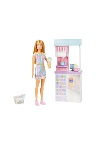 Hcn46 Barbie Dondurma Dükkanı Oyun Seti, Barbie Ben Büyüyünce