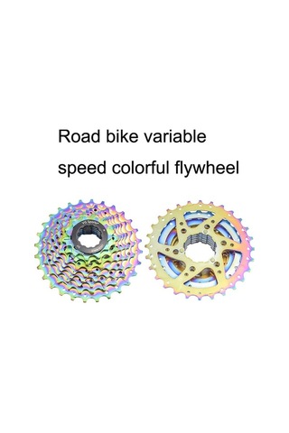 Ebitda Stil: 8 Hız 11-32t Mavi, Vg Sports Hafif Aşınmaya Dayanıklı Renkli Bisiklet Volanı Mavi