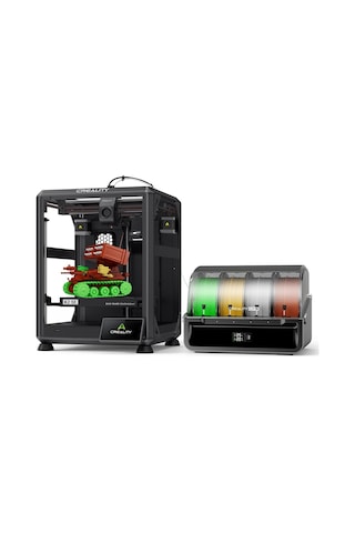 Creality K2 Se Combo 3d Yazıcı, Cfs İle Çok Renkli 3d Baskı, 500 Mm/s Yüksek Hızlı Baskı, Otomatik Tesviye, Titreşim Kontrolü, Doğrudan Tahrikli Ekstruder, Kurulum Alanı 220 215 245 Mm