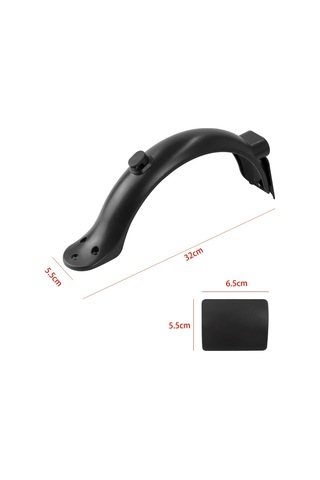 X0130 Elektrikli Scooter Arka Çamurluklar Braketi Kuyruk Işık Vidalı Kapak Aracı Seti Xiaomi Mijia M365 Pro 2 Siyah Takım Elbise
