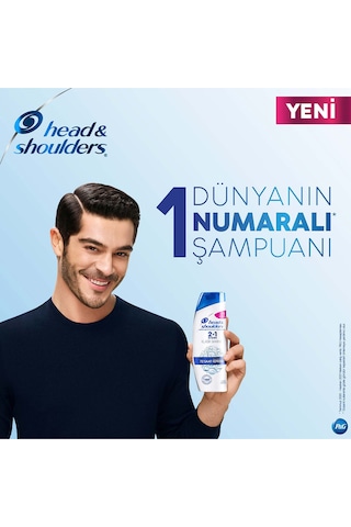 Head & Shoulders İpeksi Yumuşaklık 2'si 1 Arada Kepeğe Karşı Etkili Şampuan 2 x 350 ML