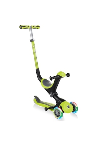 Globber Go Up Deluxe Işıklı Teker Çocuk Scooter Yeşil