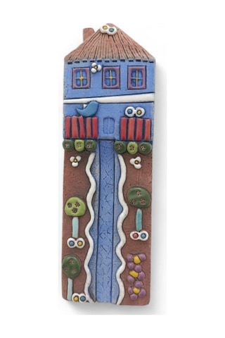 Özel Tasarım Seramik Uzun Ev Hediyelik Duvar Süsü