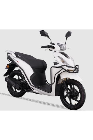 Arora Boss 50 CC Benzinli Scooter Motosiklet Beyaz