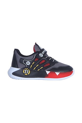 Ayakcenter M Spor 4002 Füme Erkek Çocuk Sneaker Ayakkabı Füme