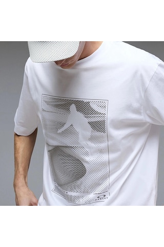 Oakley Sandboard Erkek T-shirt-foa407982 Beyaz