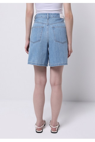 Colin's Colins Loose Fit Yüksel Bel Düz Kadın İndigo Jean Şort Cl1075120 Q1.v1 Dn44371 Denim