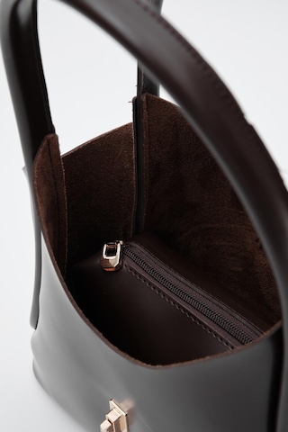 Shule Bags Cindy El Ve Çapraz Çanta Acı Kahve Acı Kahve