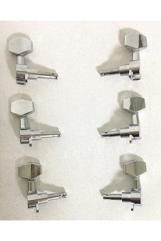 Fluid Mha10 Akustik Gitar Burgusu 3+3 Set + Vida Somun Pul