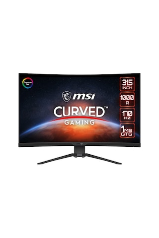 MSI MAG 325CQRF QD 31.5" 1 MS  170 Hz Freesync Premium Gaming Monitör
