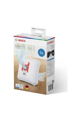 Bosch Uyumlu Type G All Bbz41Fgall 4 Adet Toz Torbası