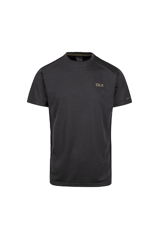 Trespass Erkek Garvey - Male Dlx T-shırt Dark Grey Marl T-shırt M 001