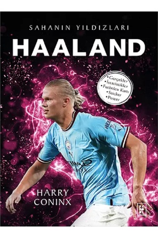 Sahanın Yıldızları Ronaldo - Messi - İcardi Poster Sticker Futbolcu Kartı Hediyeli Toplam 7 Kitap