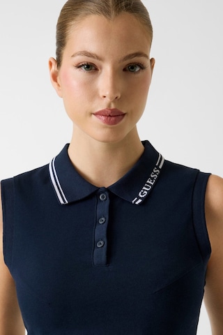 Guess Kadın Polo Yaka T-shirt Lacivert