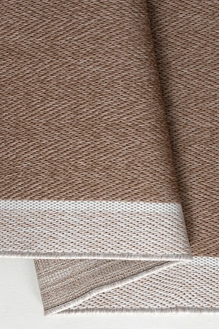 Venüs Sisal Antrasit Modern Dokuma Kilim Hasır Halı 513jut - Bej