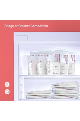 Nuliie 80 Adet Anne Sütü Torbası, 250 Ml Bpa Içermez, Dondurulabilir, Çift Fermuarlı Emzirme Aksesuarları