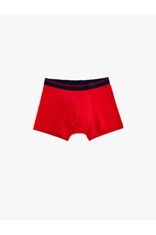Koton 3'lü Boxer Seti Baskılı Pamuklu Mavi Melange 5wlm90019mk Mavi Melanj