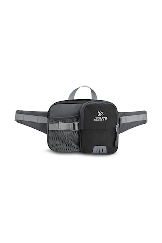 Junletu- Su Şişesi Bölmeli Bel Çantası Y19825b Siyah