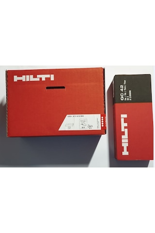 Hılti 14 Mx Çivi 1200 Adet + Gaz Tüpü Gc 42
