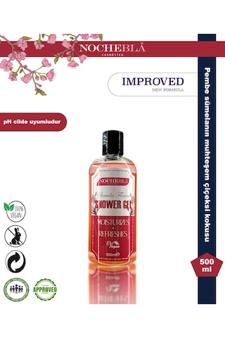 Nochebla Vegan Duş Jeli Sümela Çiçeği 500 ML