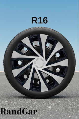 Hyundai H 1 16 İnç Jant Kapağı 4 Adet Siyah Gri C124 Rand