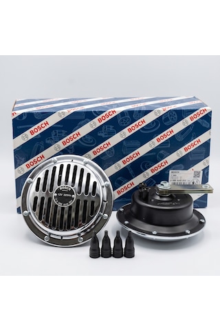 Bosch Korna Dıdıt 12v Megatone Set Dekoratıf Europa Izgaralı Krom