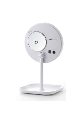Lexroo 1x+5x Zoom 23 Led Işıklı Makyaj Aynası, 360 Döner, Dokunm Diğer