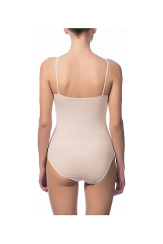 NBB Kadın Beyaz İnce Askılı Çıtçıtlı Body 001