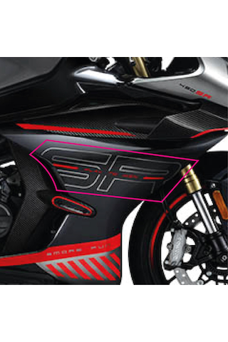 Cfmoto 450sr Tasarım Sticker Tasarım Etiket Modeli Yan G