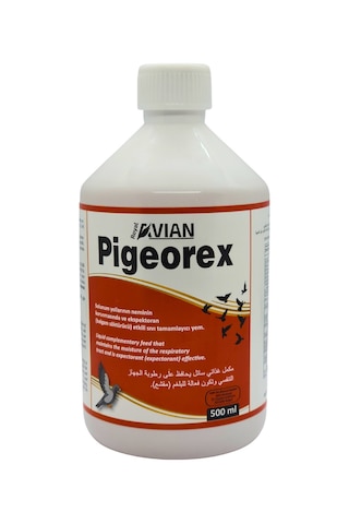 Royal Pigeorex Güvercin Ve Kafes Kuşlarında HırıLı Ve Nefes Açıcı Tamamlayıcı Yem 500 ML Royal Pigeorex Güvercin Ve Kafes Kuşlarında HırıLı Ve Nefes Açıcı Tamamlayıcı Yem 500 ML