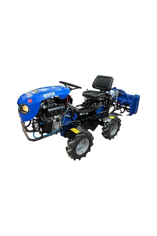 Yavuz Y600SX Pro 188FE 12 HP Dizel Marşlı 4x4 Mini Traktör