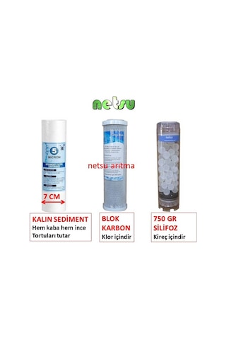 Daire,bina Girişi Su Arıtma Cihazı Yedek Filtre