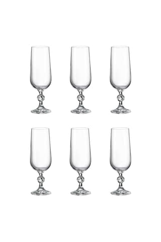 Bohemia Kristal 180ml Kahve Su Bardağı Beyaz