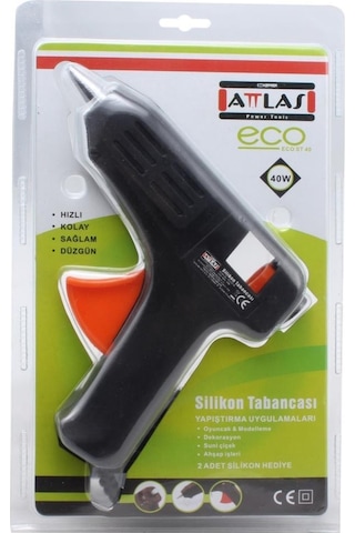 Attlas Eco St 40 Sıcak 40 W Mum Silikon Tabancası