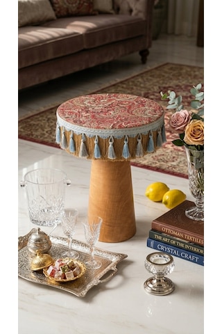 Riad Ottomare Sehpa Sarı
