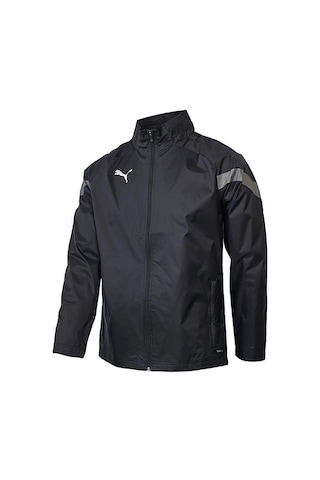 Puma Teamfinal All Weather Jacket Erkek Futbol Antrenman Ceketi 65738203 Siyah
