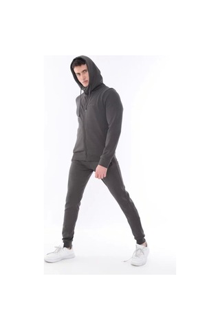 Erkek Scuba Fermuarlı Sweat Takım Antrasit