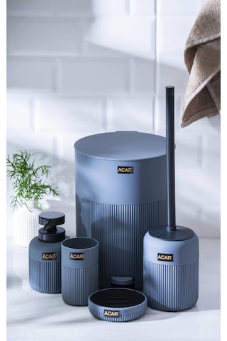 Acar Akr-07338 Astorıa Akrilik Banyo Seti Gri