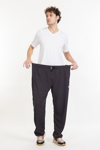 Büyük Beden Erkek Eşofman Altı Cepli Fermuarlı Blr-08- Antrasit