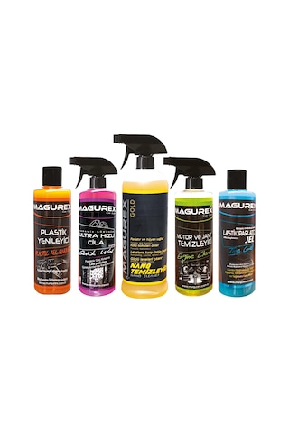 Magurex 5'li Oto Bakım Seti