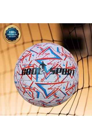 Janva Janva Voleybol Topu Maç ve Antreman Topu Özel Tasarım Nanosoft Yüzey Dikişli Kaliteli Beyaz