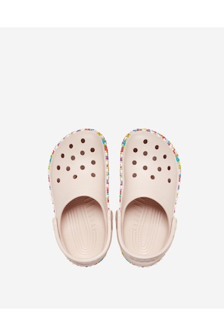 Crocs Classıc Beaded Band Kadın Terlik 211614-6ur Bej