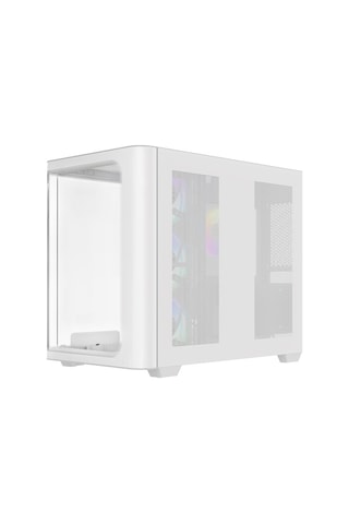 Iota C70 White Curve Argb Digital Tempered Glass Usb 3.0 Atx Mid Tower Kasa