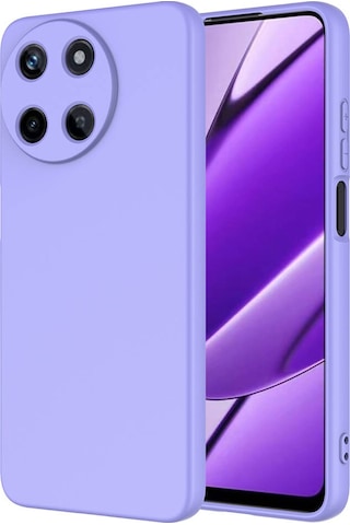 Nourthkiingdom Realme 11 4g Kılıf Nrtk Mara Lansman Kapak - Lila Lila